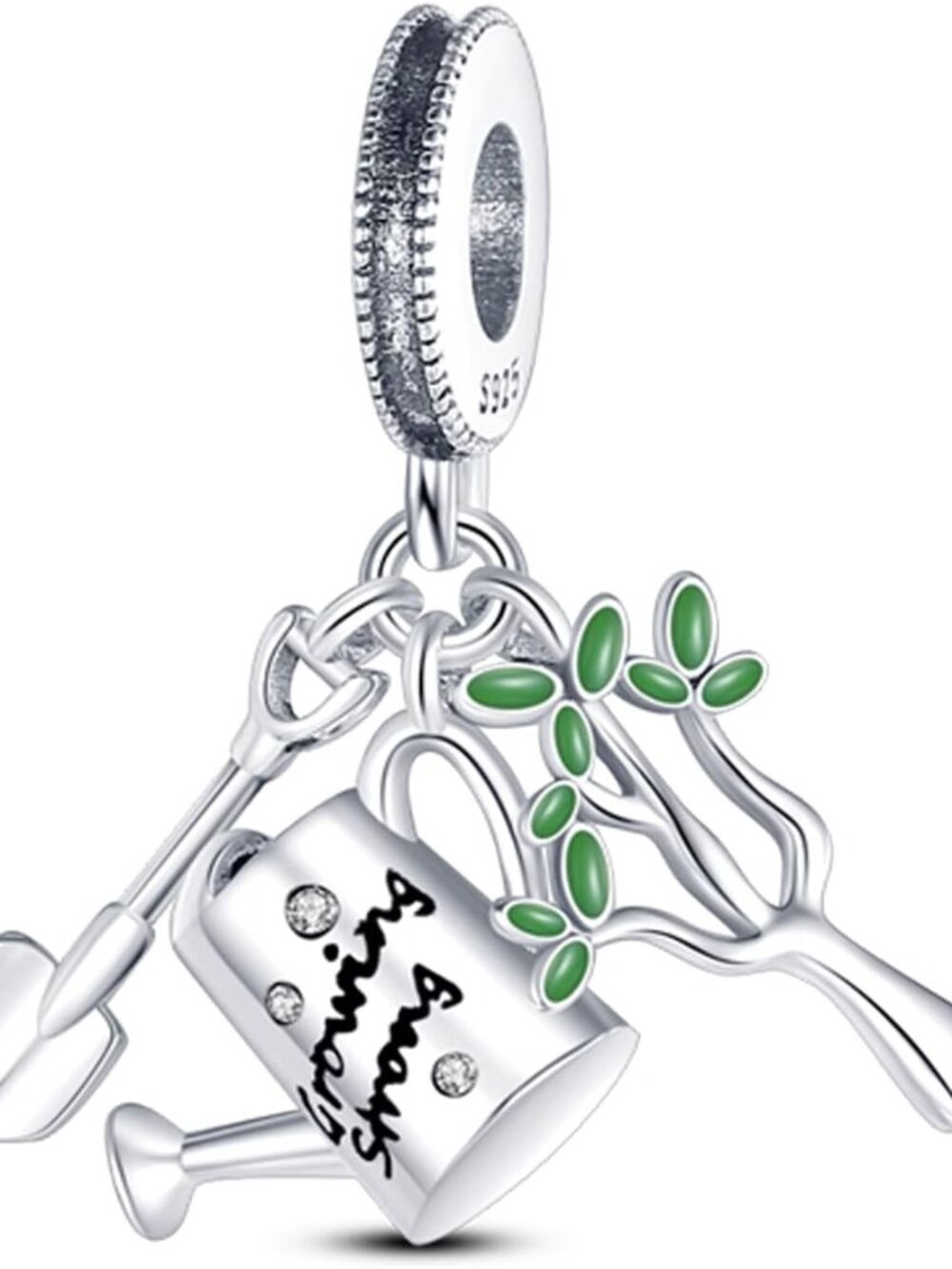 925 Sterling Silver Charms for Bracelets and Necklace Family Pendants